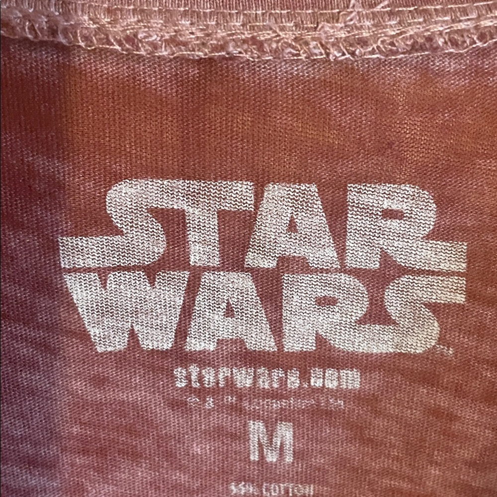 STAR WARS The Last Jedi Rey Maroon T-Shirt, Sz M❗️ - Picture 2 of 10